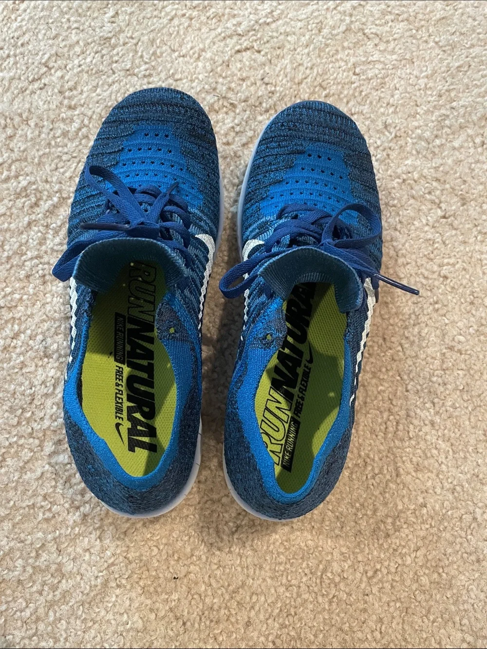 Nike Free RN Flyknit Knit Sneakers